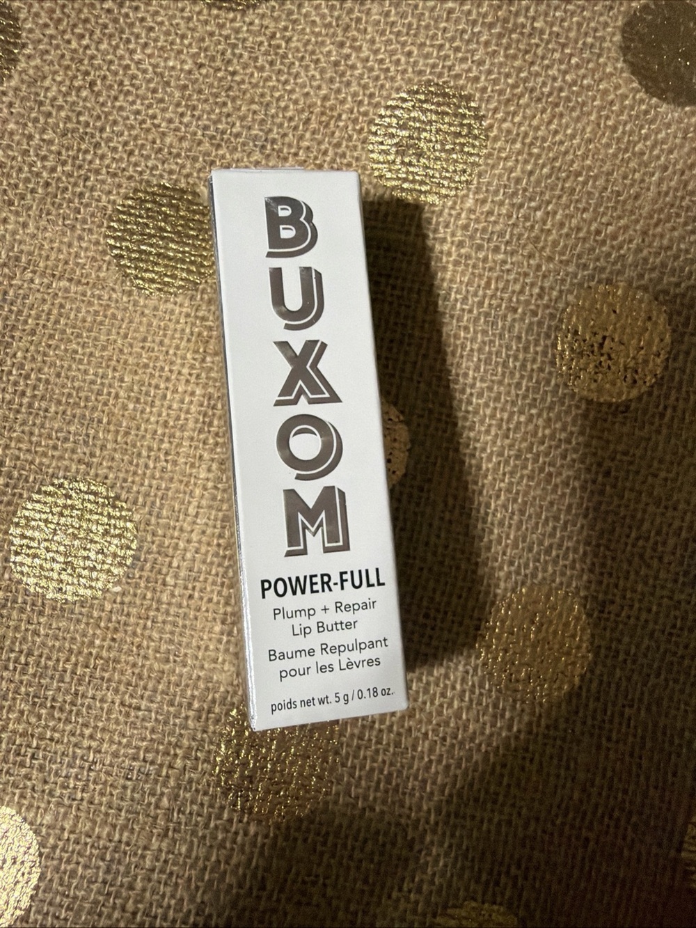 Buxom Power-Full Plump + Repair Lip Butter - White Packaging